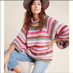 Anthropologie Candice bell sleeve sweater